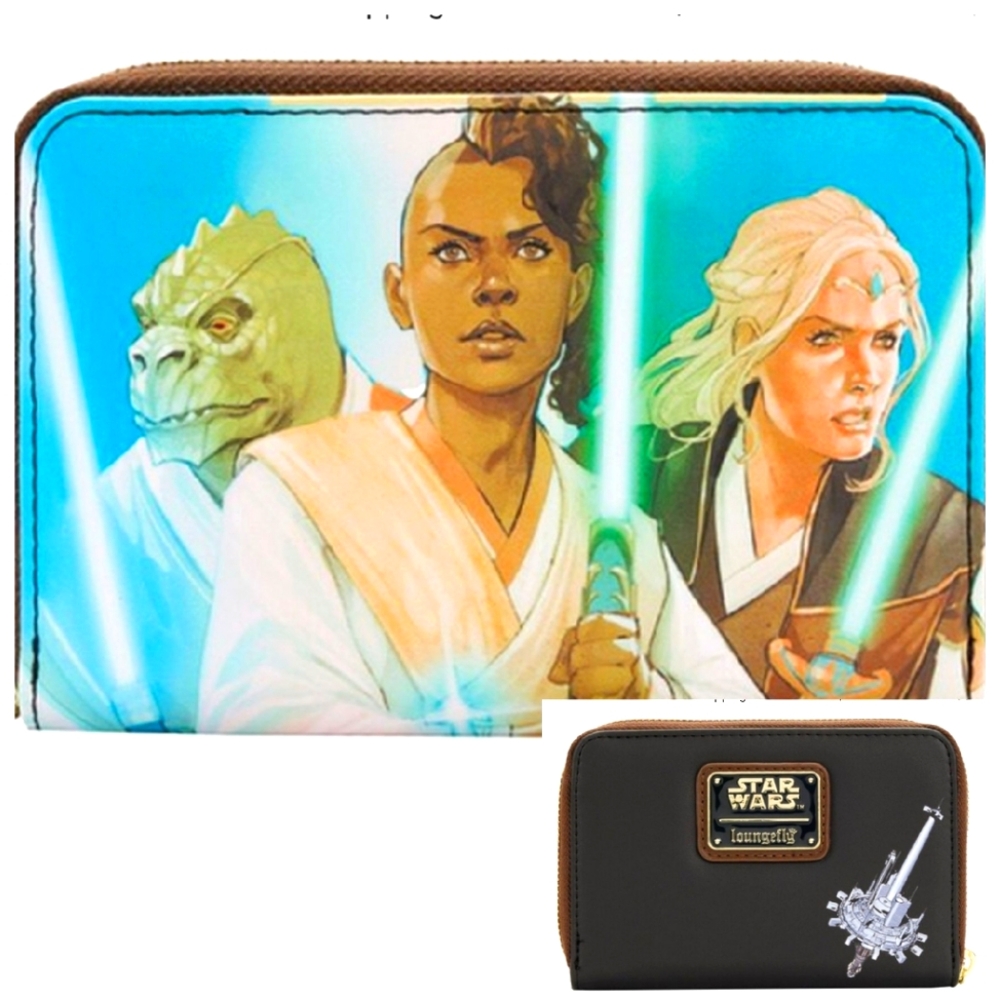 Loungefly Star Wars The High Republic comic cover zip around wallet - NWT